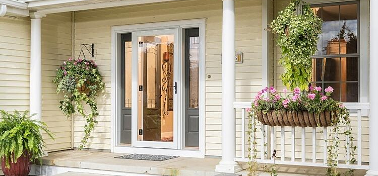 screen door installation in Antelope